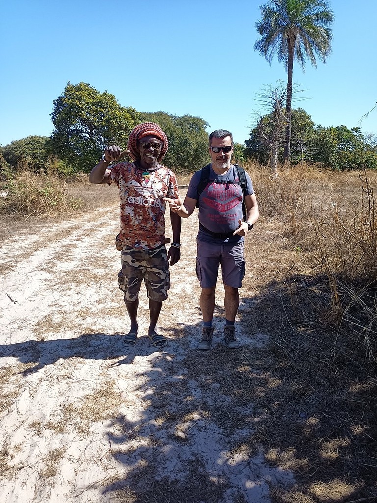 Balade avec le guide