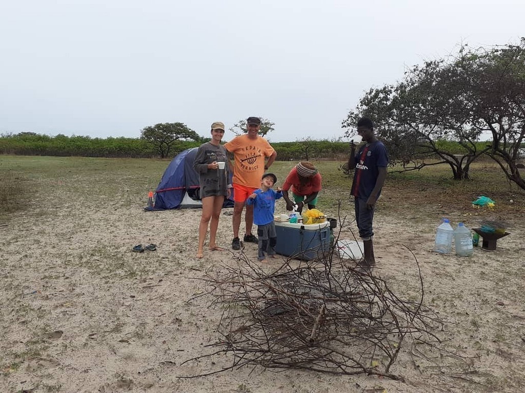 Installation du bivouac